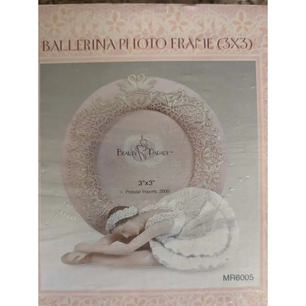 Ballerina Princess Photo Frame 3x3